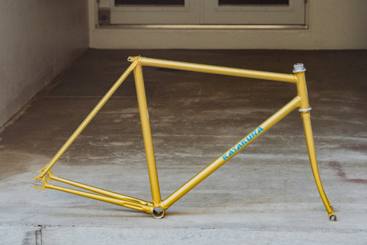 *Katakura Silk* Vintage NJS Frameset - Gold / 51.5cm