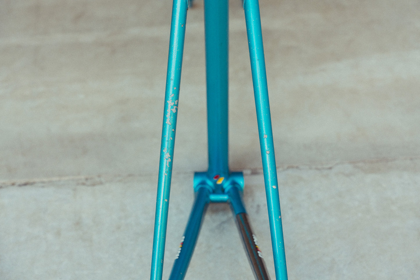 *Samson* Vintage NJS Frameset - Light Blue / 54.5cm