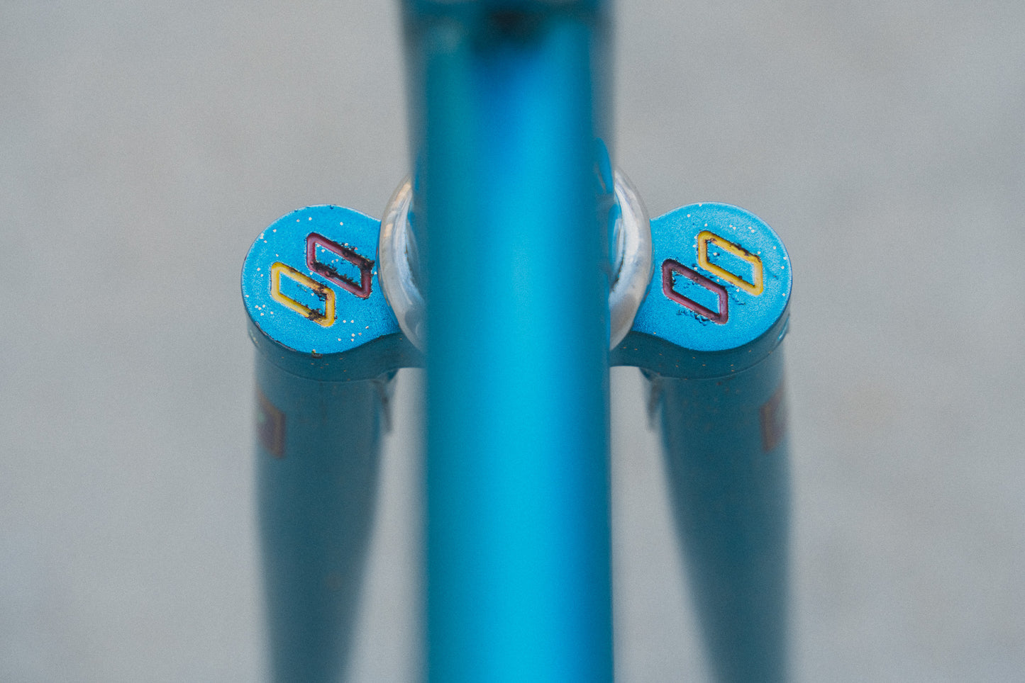 *Samson* Vintage NJS Frameset - Light Blue / 54.5cm