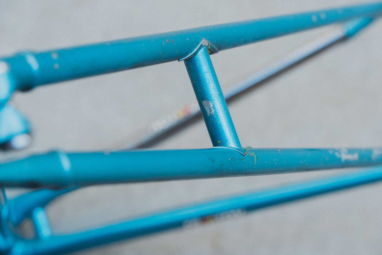 *Samson* Vintage NJS Frameset - Light Blue / 54.5cm