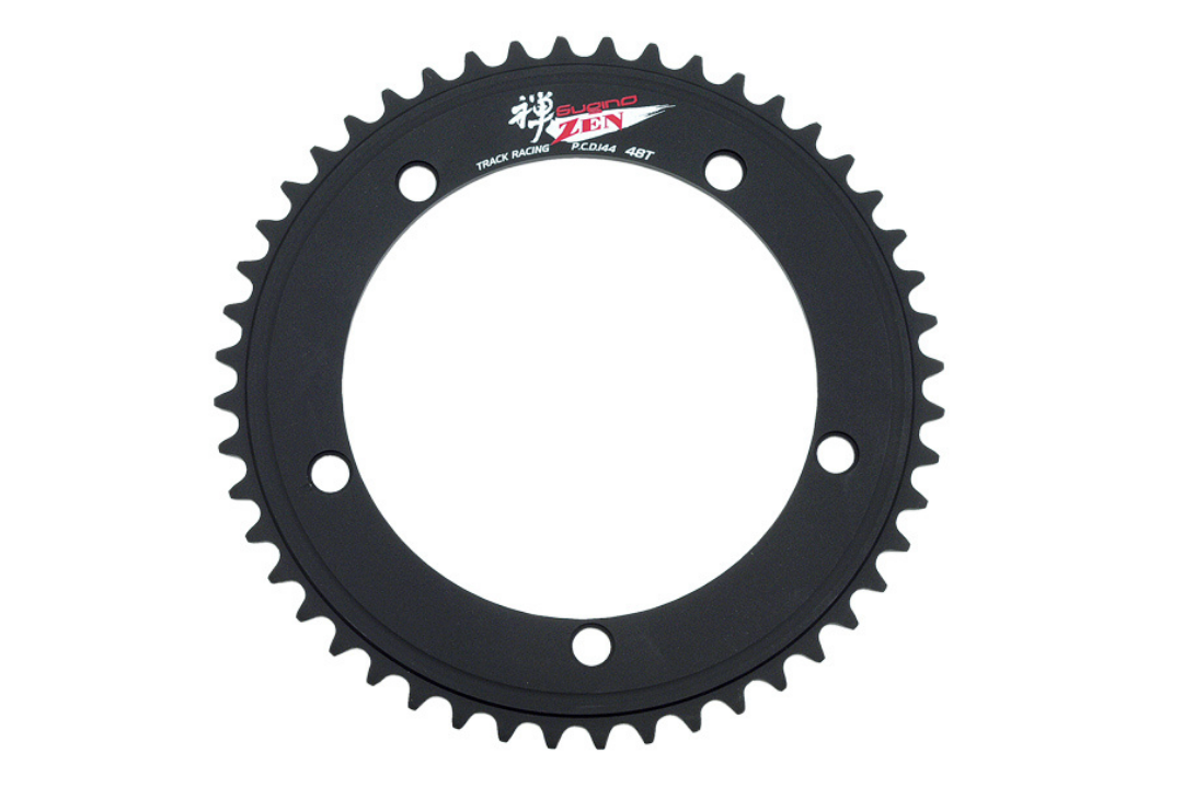 SUGINO ZEN 禅 51T pcd144 SUGINO ZEN144 CHAINRING Black – BROTURES GLOBAL
