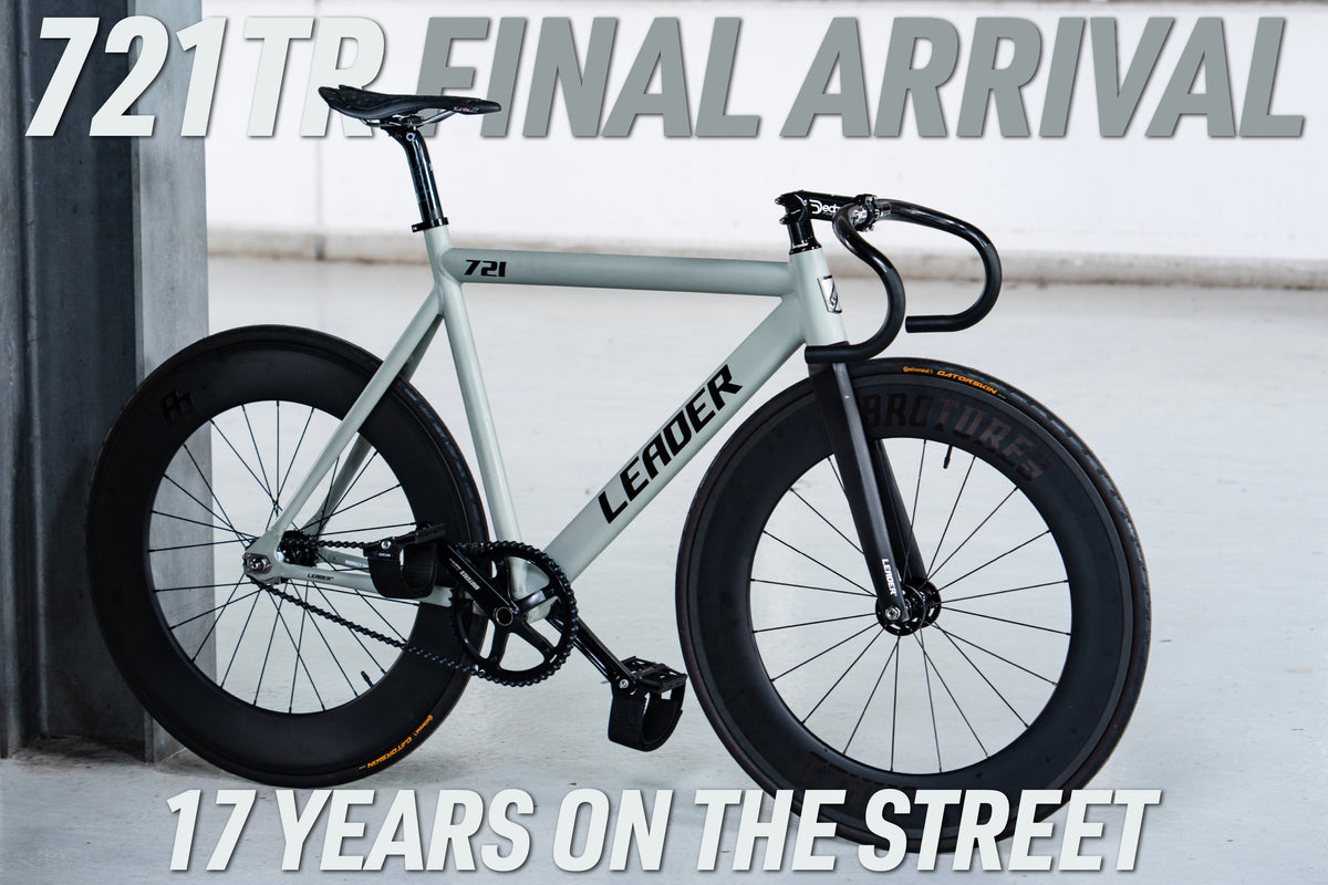 Fixed Gear Leader 721 Wheelset 721TR Returns In A New Color “MATT 
