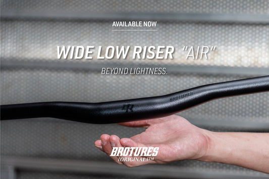 Beyond Lightness. —  WIDE LOW RISER "AIR."