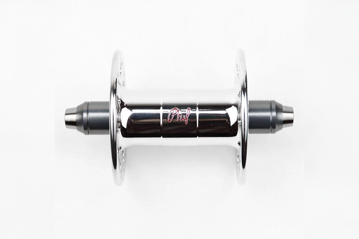 PHILWOOD PRO HIGH FLANGE TRACK HUB SILVER