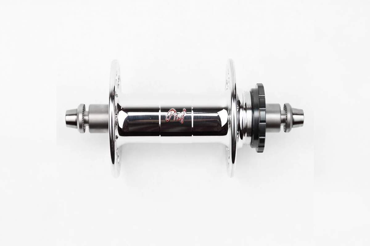 PHILWOOD PRO HIGH FLANGE TRACK HUB SILVER