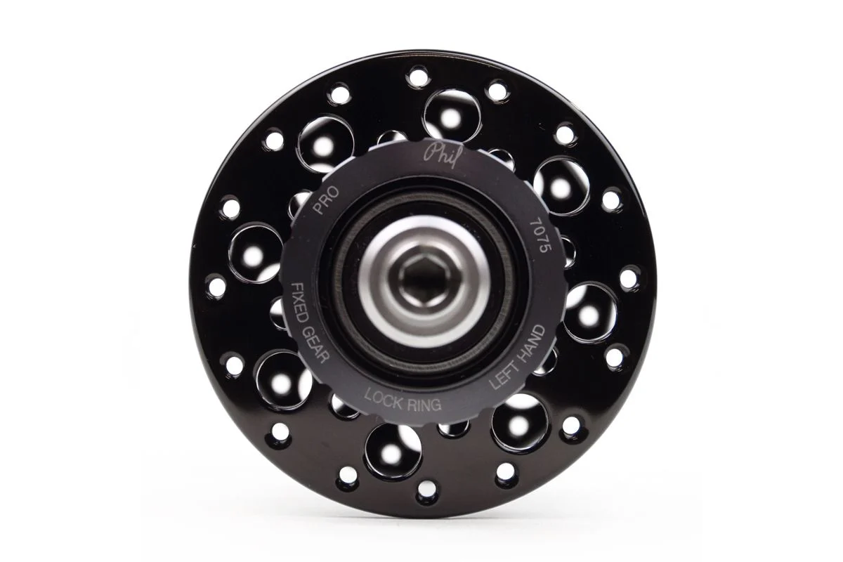 PHILWOOD PRO HIGH FLANGE TRACK HUB BLACK