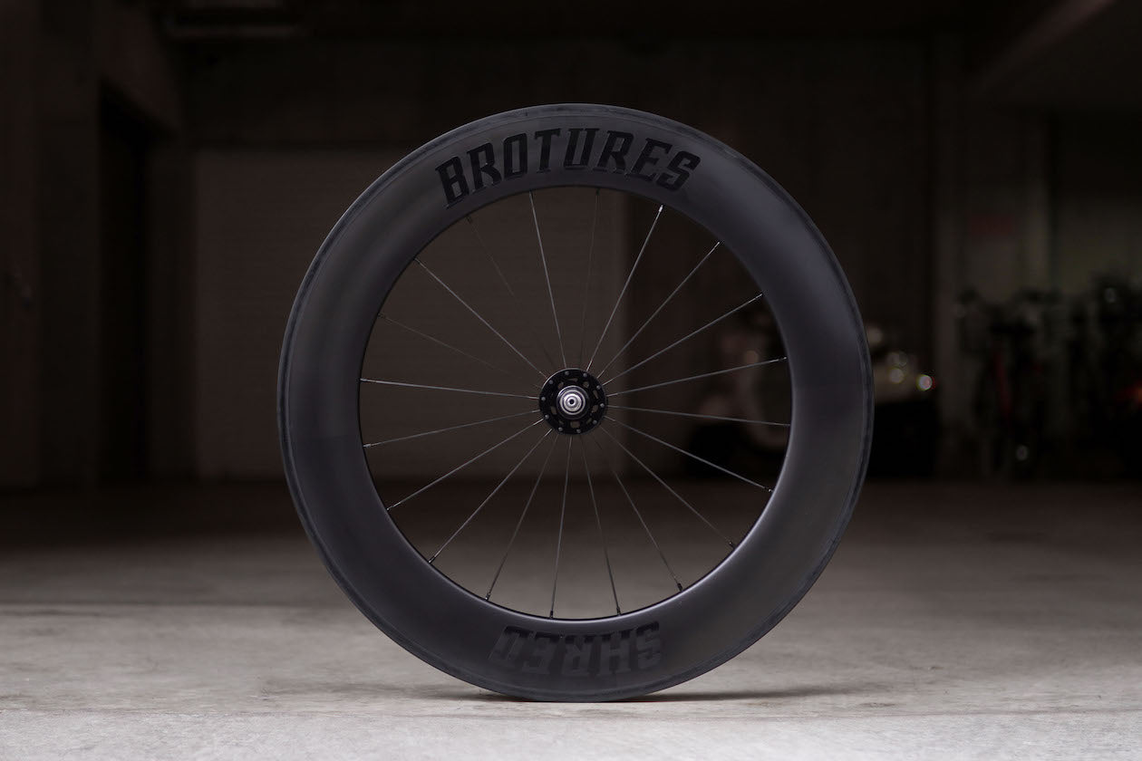 【USED】BROTURES SHRED88 CARBON WHEEL (FRONT)