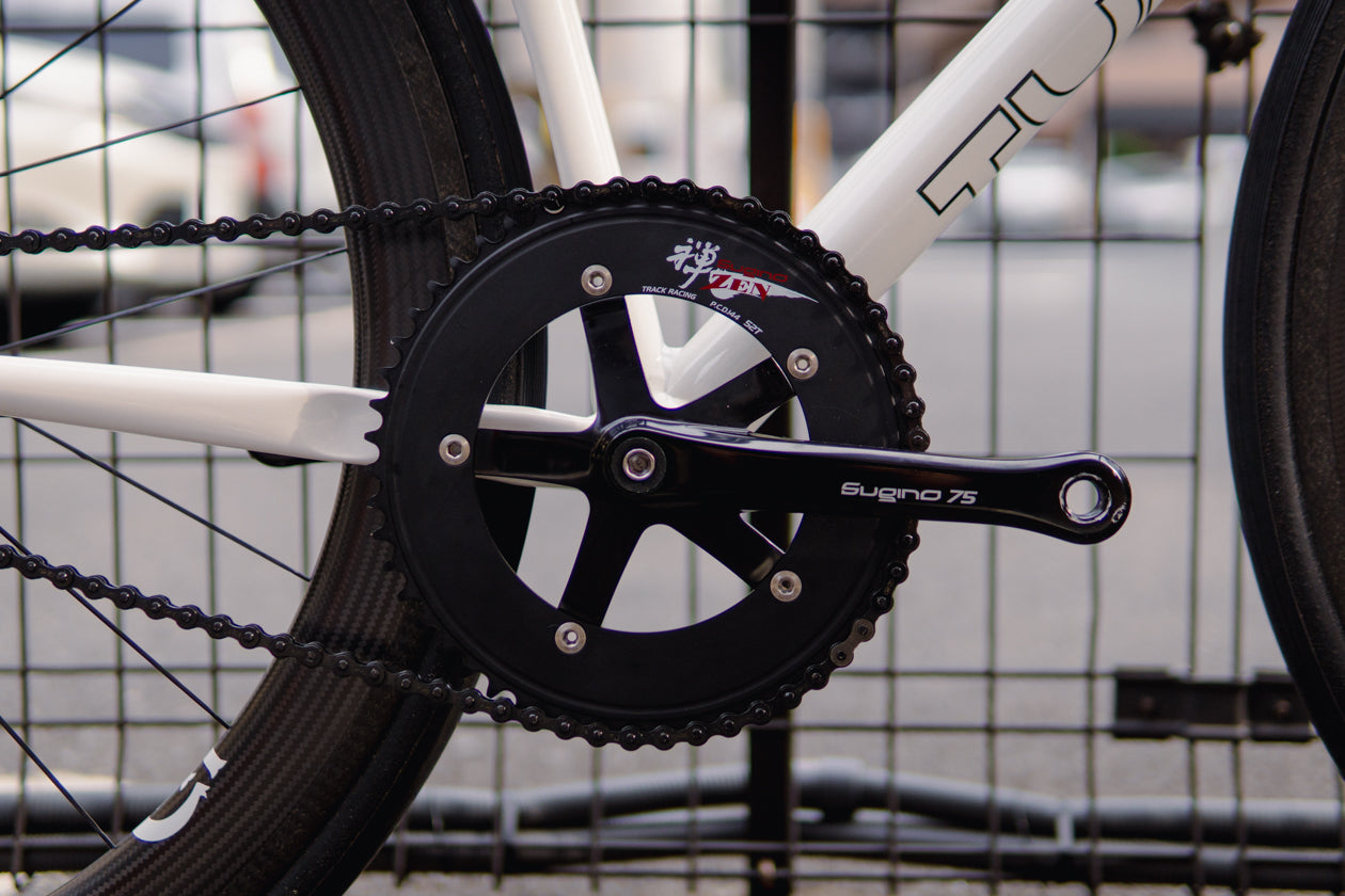 SUGINO ZEN144 CHAINRING Black