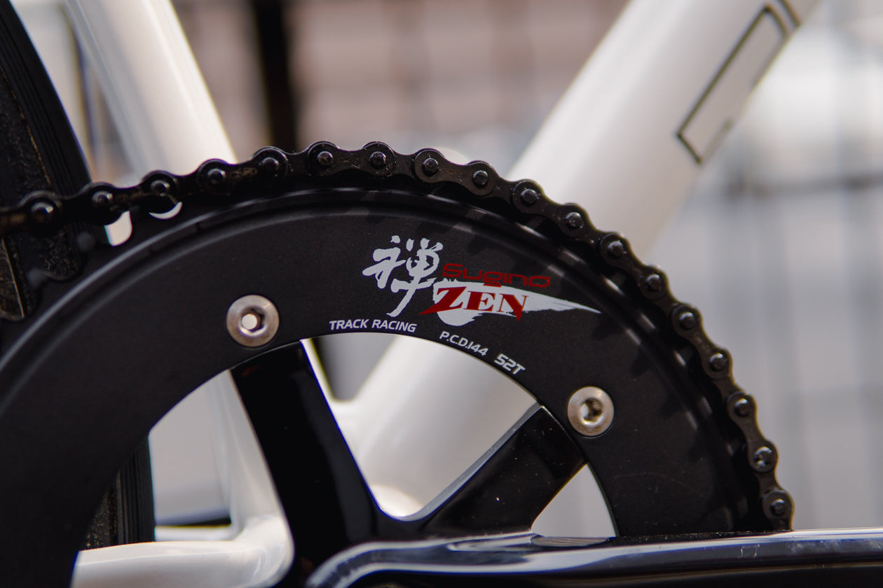 SUGINO ZEN144 CHAINRING Black