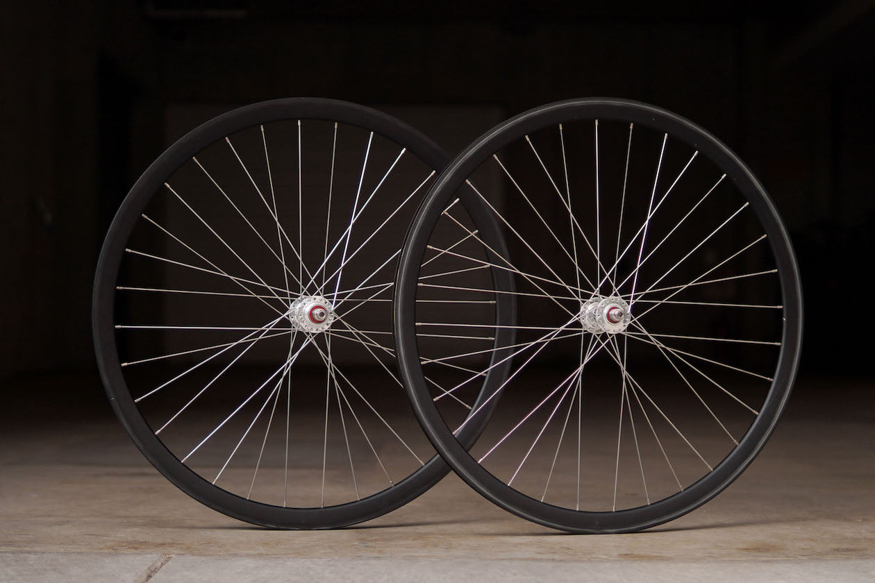 【USED】DT SWISS RR511 RIM × RAKETA LOW FLANGE TRACK HUB Custom Wheel (F/R Set)