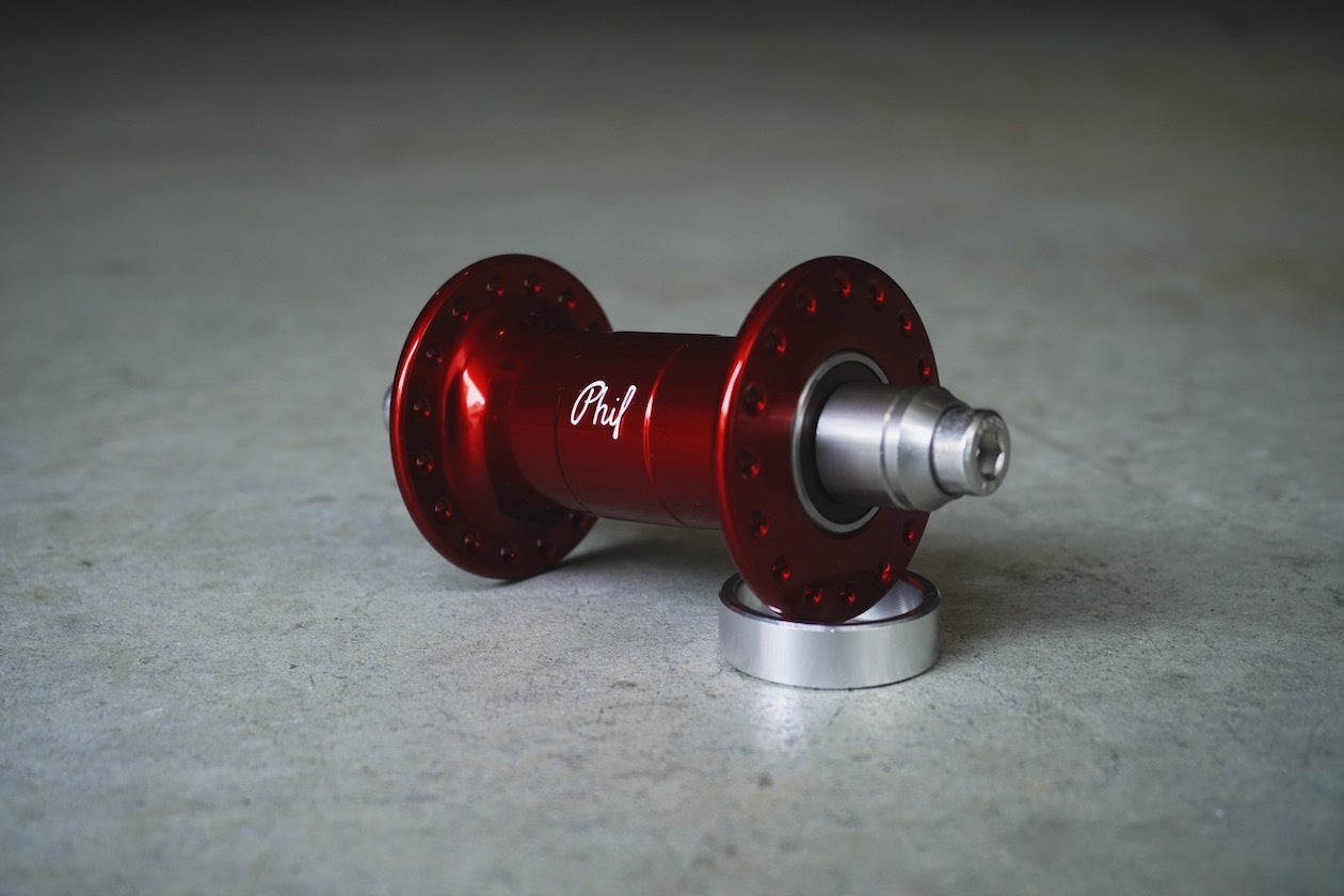 PHILWOOD LOW FLANGE TRACK HUB color anodized