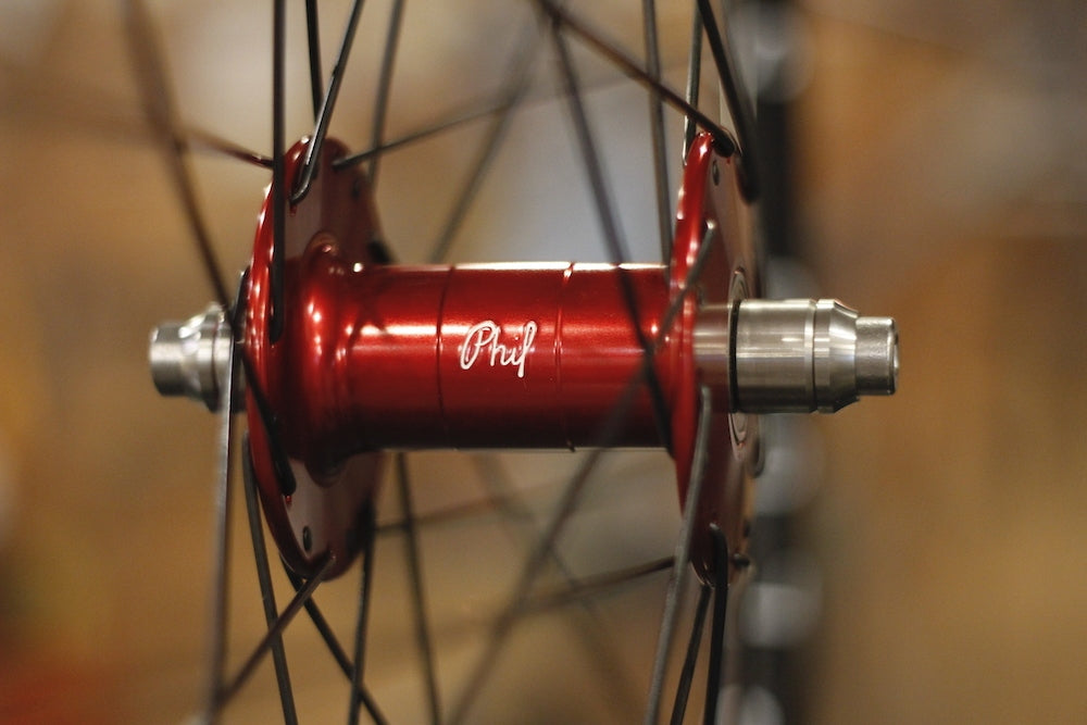 PHILWOOD HIGH FLANGE TRACK HUB color anodized