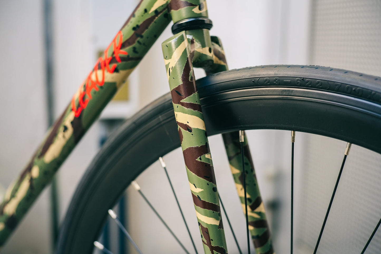 LEADER® ANGELINO with SPRAY.BIKE - "Leaf Camo"