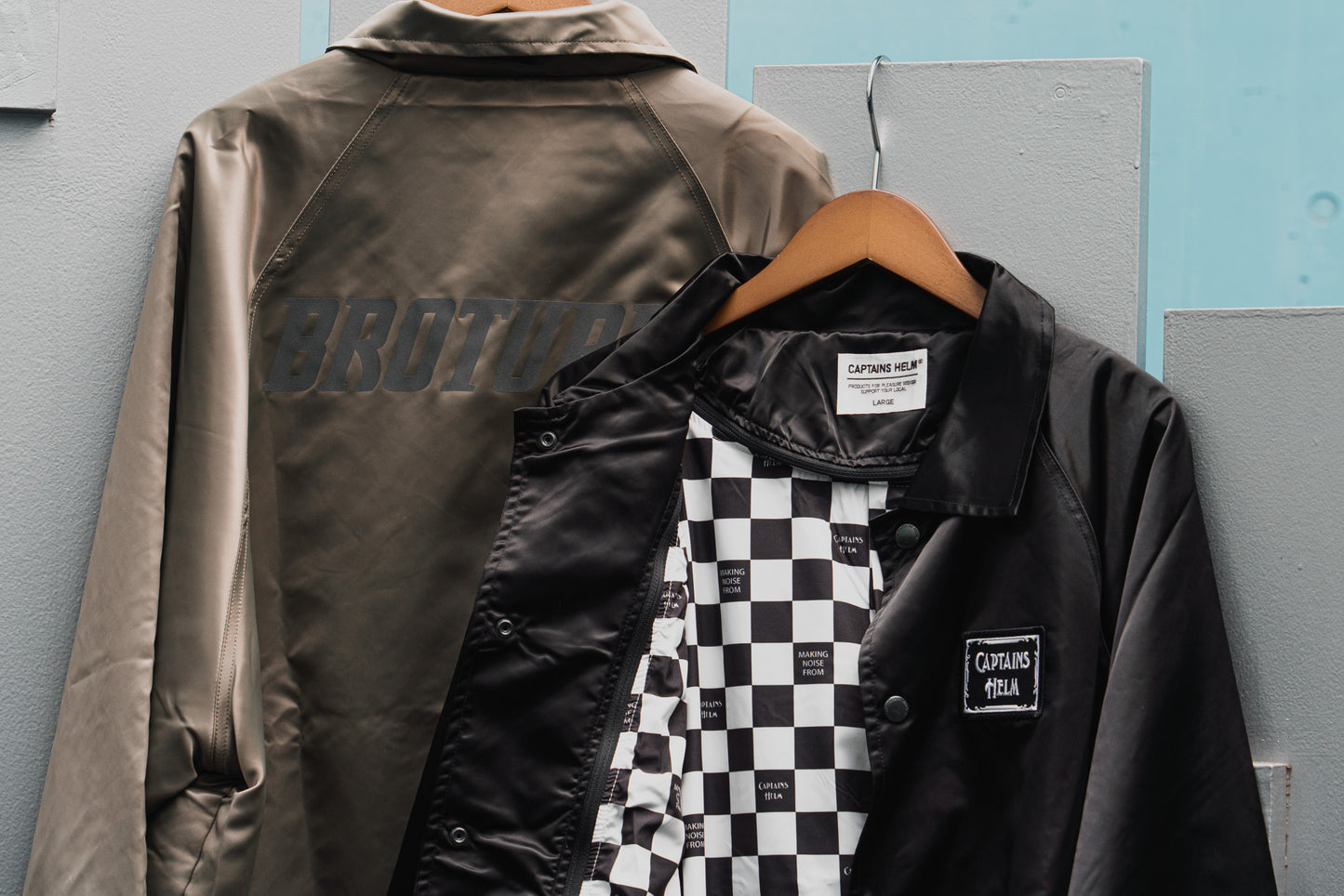 CAPTAINS HELM x BROTURES Coach Jacket