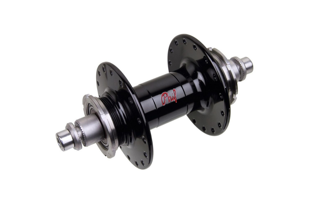 PHILWOOD HIGH FLANGE TRACK HUB Black