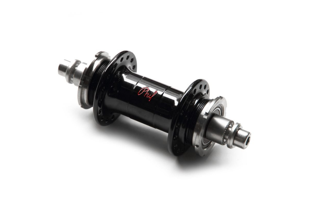 PHILWOOD LOW FLANGE TRACK HUB Black