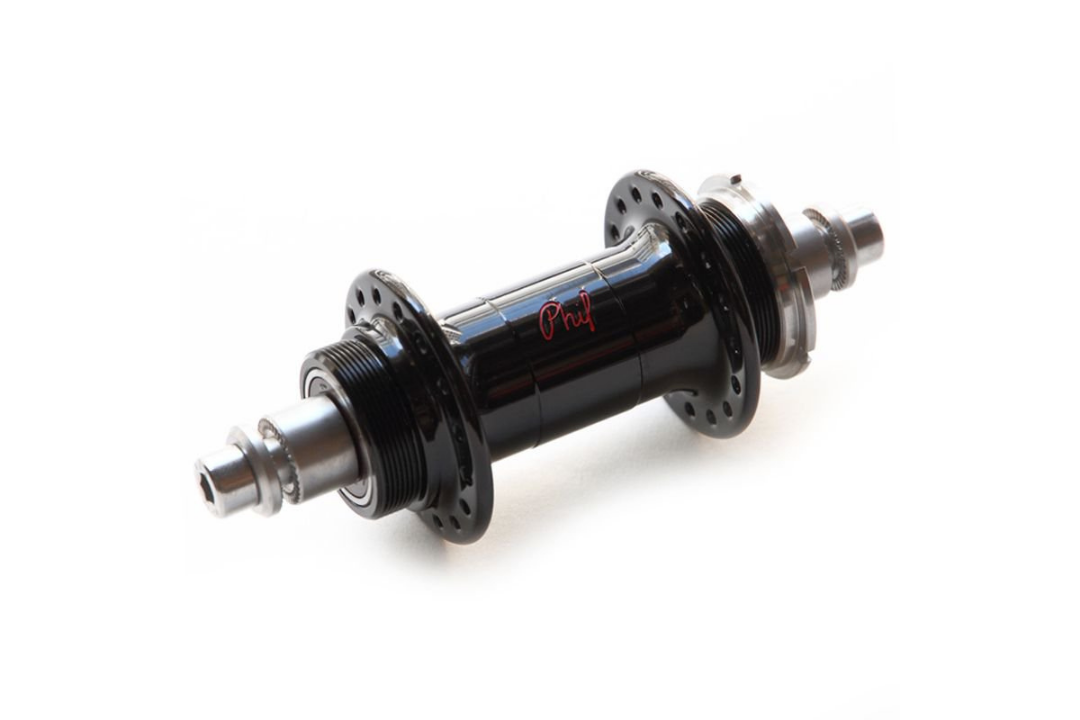 PHILWOOD LOW FLANGE TRACK HUB Black