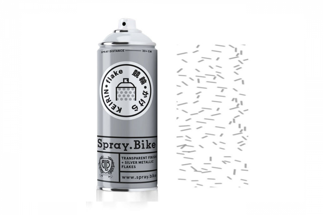 Spray.Bike 400ml Keirin Collection "Flake Pikapika Silver"