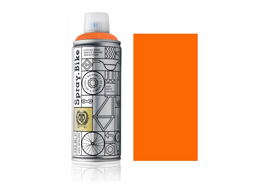 Spray.Bike 400ml Fluorescent Collection "Fluro Orange"